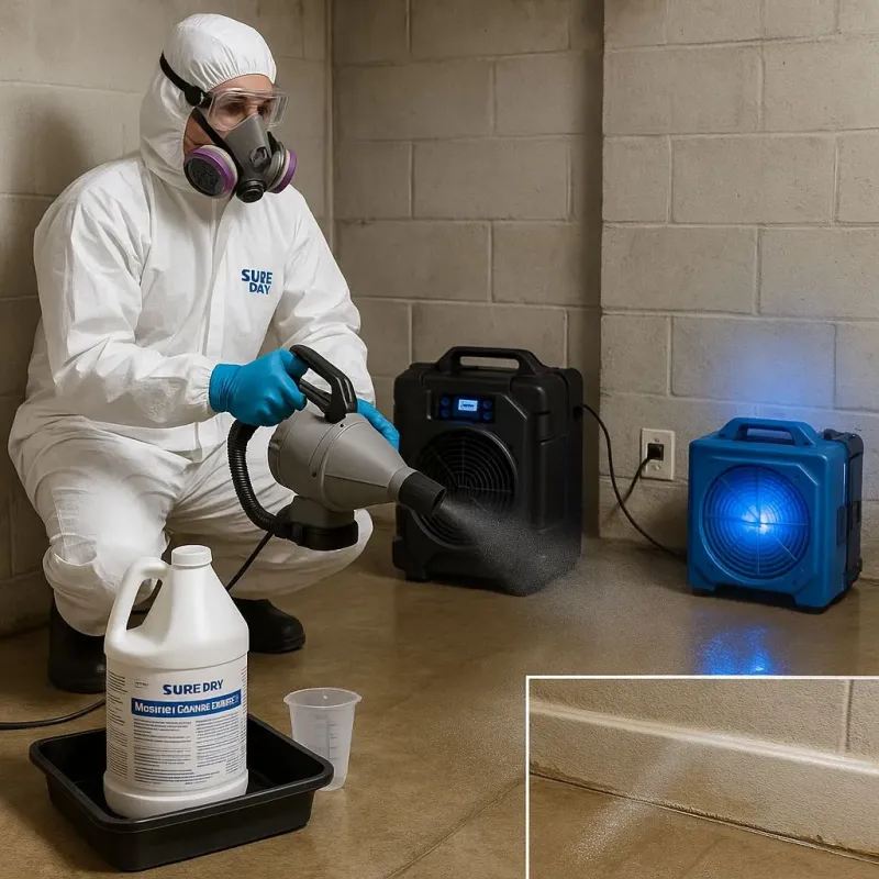 Sanitization and Odor Removal process in Bradley, IL