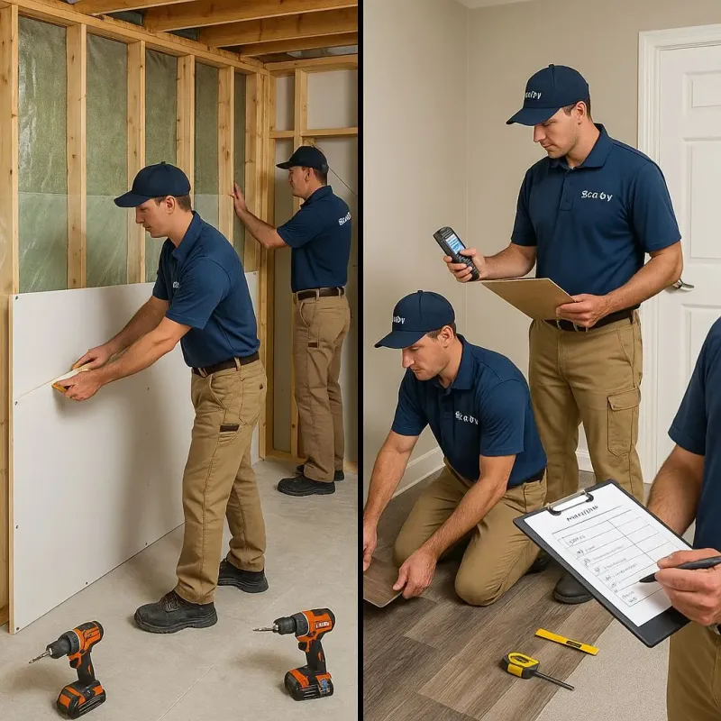 Repairs and Reconstruction process in Bradley, IL